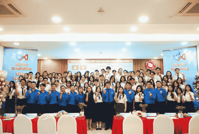 Tự hào hô vàng khát vọng sinh viên Ngoại thương: Vững Bản lĩnh - Dẫn đầu Đổi mới - Tiên phong Hội nhập tại Đại hội lần thứ XI Hội Sinh viên Việt Nam